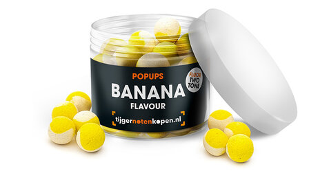 Banana Pop-ups Gelb/Wei&szlig;