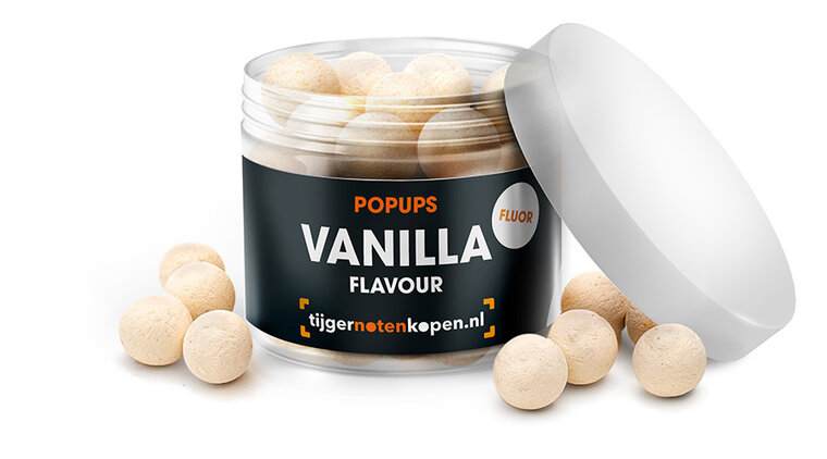 Vanille Pop-ups Wei&szlig; *6