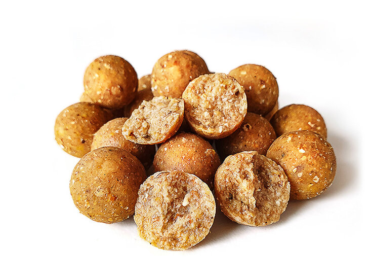 Tigern&uuml;sse Crunch Karamell Boilies 6* 2,5KG